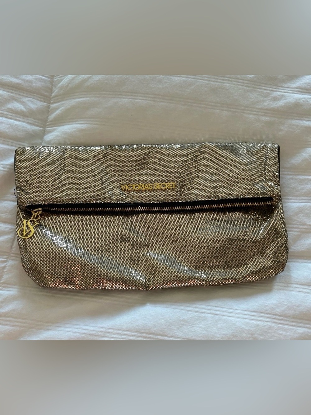 Victorias Secret Gold Clutch